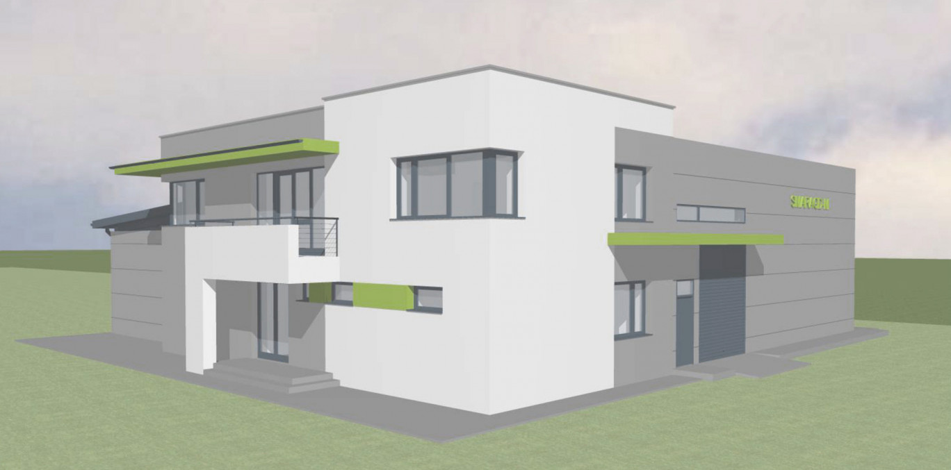 Iroda-műhely épület- Miskolc