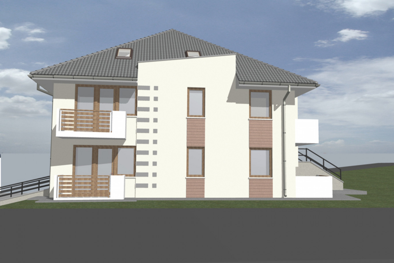 4 lakásos lakóépület, Miskolc