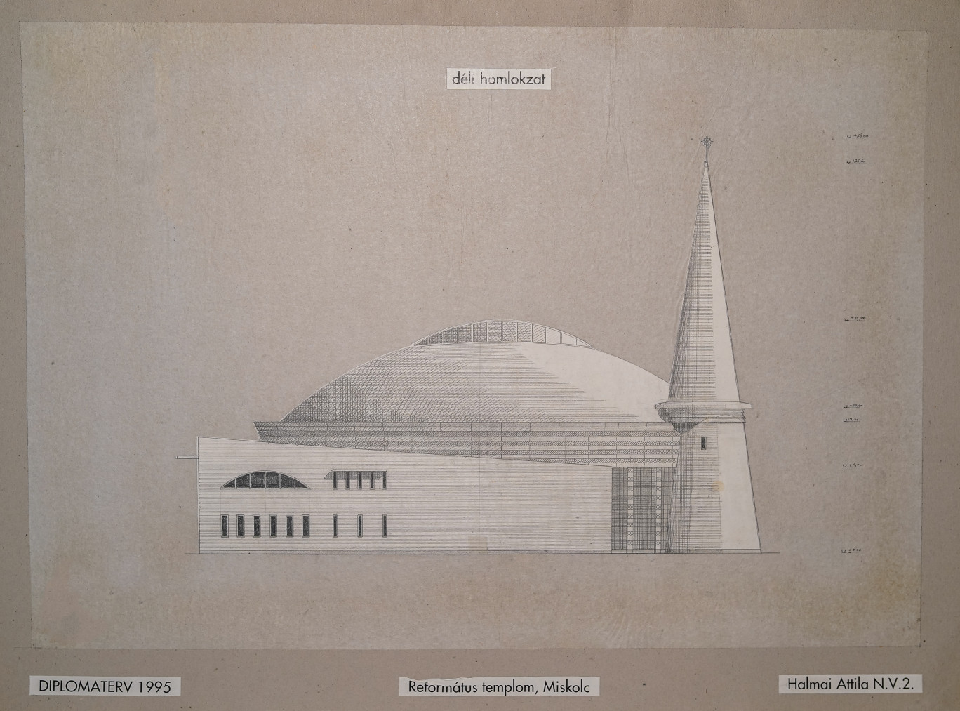 REFORMÁTUS TEMPLOM - MISKOLC - 1995